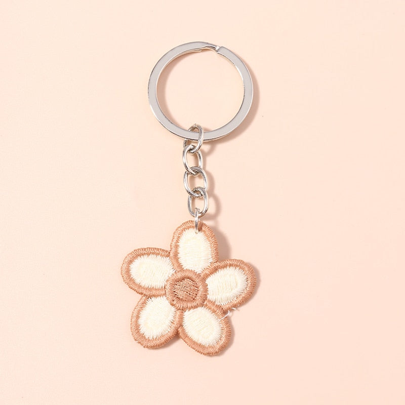 1Pc Bohemia Evil Eye Hamsa Hand Keychain for Women Men Blue Eye Sun Feather Key Ring Bag Pendant Car Key Holder Rings Wholesale
