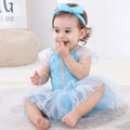 Baby Romper Tutu Dress with Headband Infant Baby Girl Princess Clothes Cute Design Kids Dress Halloween Party Costumes Outfit - Charlie Dolly