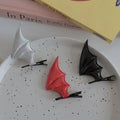Bat Wings Shape Hairpins Halloween Devil Ears Headband Punk Hair Clip Gothic Costume Haunted House Party Adults Kids Head Decor - Charlie Dolly