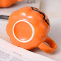 1pc 400ml Halloween Pumpkin Mug Decor Halloween Pattern Mug Ceramic Cute Pumpkin Coffee Cup Birthday Tabletop Drinkware Gifts - Charlie Dolly