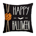 Halloween Pumpkin Ghost Pillowcase Happy Halloween Party Decorations For Home 2024 Trick or Treat Spider Bat Cat Pillow Covers - Charlie Dolly