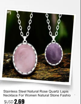 Vintage Plumflower Natural Jades Quartz Earrings For Women Antique Silver Plated Lapis Lazuli Tiger Eye Stone Fashion Earring - Charlie Dolly