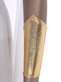 Womens Ancient Greek Roman Godness Empress Cosplay Costume Cape Leotard Dress Toga with Wristbands for Halloween Theme Party - Charlie Dolly