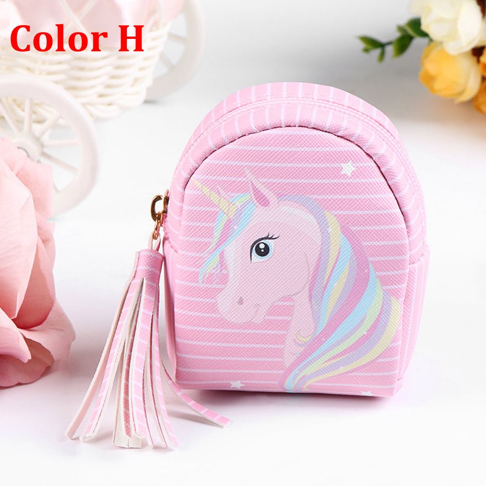 2023 Cartoon Women Girls Mini Coin Bag Cat Printed Coin Purse Keys Card Holder Wallet Money Bags Earphone Package Kids Gifts