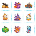 10/30/50pcs Cool Cartoon Halloween Witch Waterproof Stickers Decoration Decals Motorcycle Laptop Phone Luggage Car Sticker Toy - Charlie Dolly