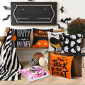 Halloween Pumpkin Ghost Pillowcase Happy Halloween Party Decorations For Home 2024 Trick or Treat Spider Bat Cat Pillow Covers - Charlie Dolly