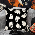 Halloween Pumpkin Ghost Pillowcase Happy Halloween Party Decorations For Home 2024 Trick or Treat Spider Bat Cat Pillow Covers - Charlie Dolly