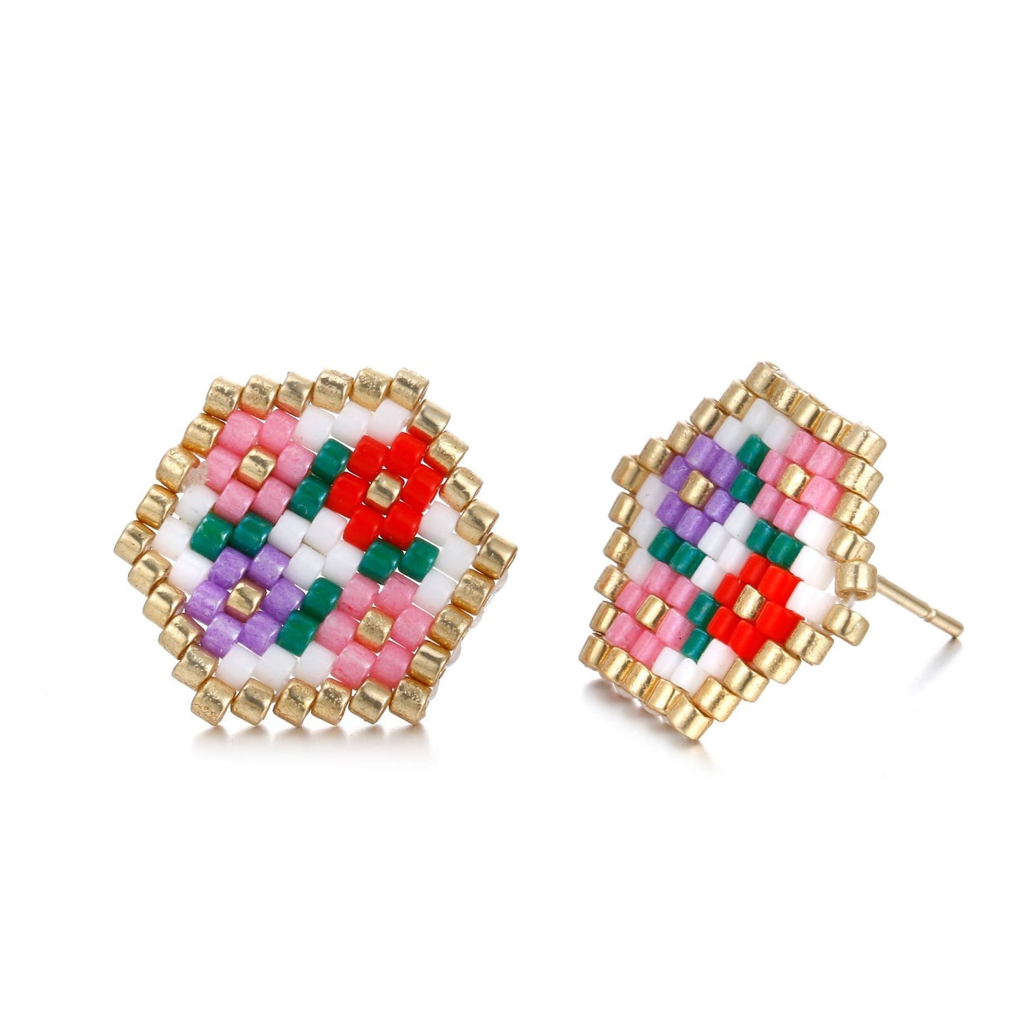 LIMAX Bohemian Earrings 2022 Beads Long Earrings Ethnic Style Drop Earings Fashion Jewelry Bijoux Femme Statement Earrings
