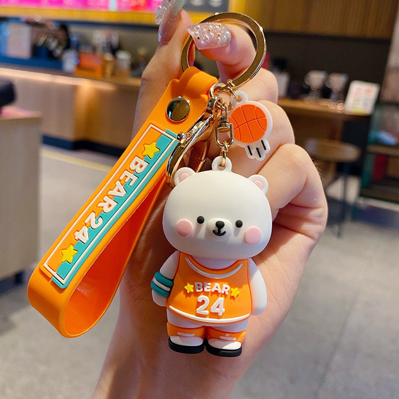 Regular Activities Kinds of Keychains Cute Doll Key Chain Ring Holder Beautiful Lovely Keyring Small Gifts Promotion