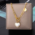 Stainless Steel Geometry Star Moon Butterfly Pendant Multilayer Chain Choker Necklace For Women Wedding Accessories Dropshipping - Charlie Dolly