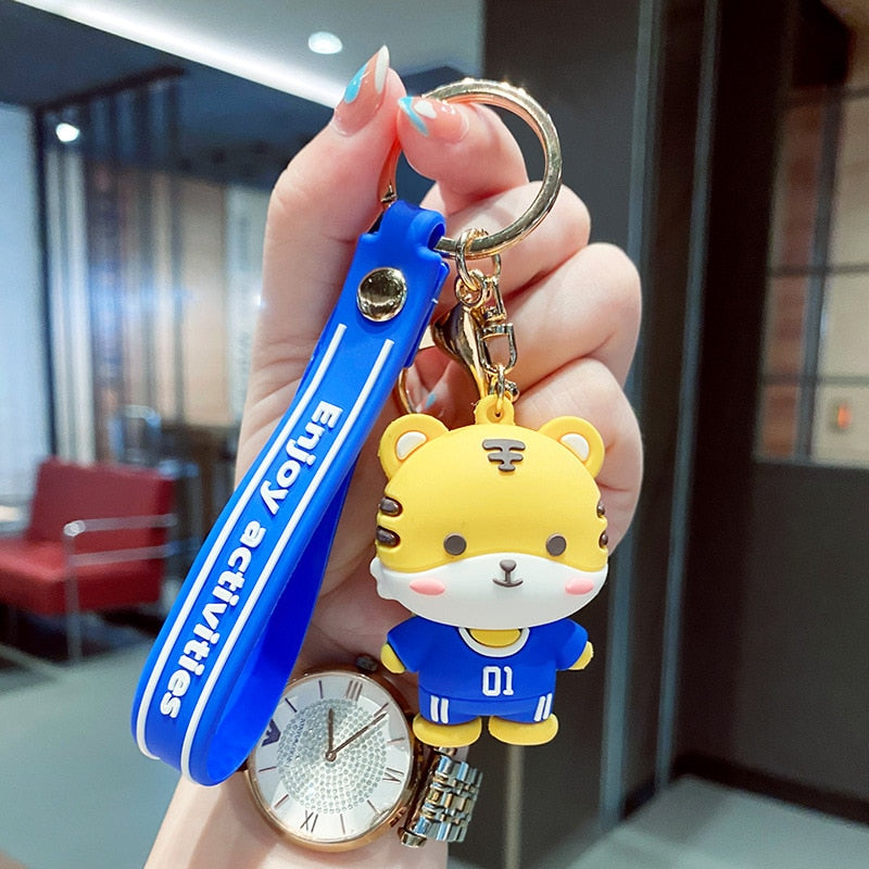 Regular Activities Kinds of Keychains Cute Doll Key Chain Ring Holder Beautiful Lovely Keyring Small Gifts Promotion
