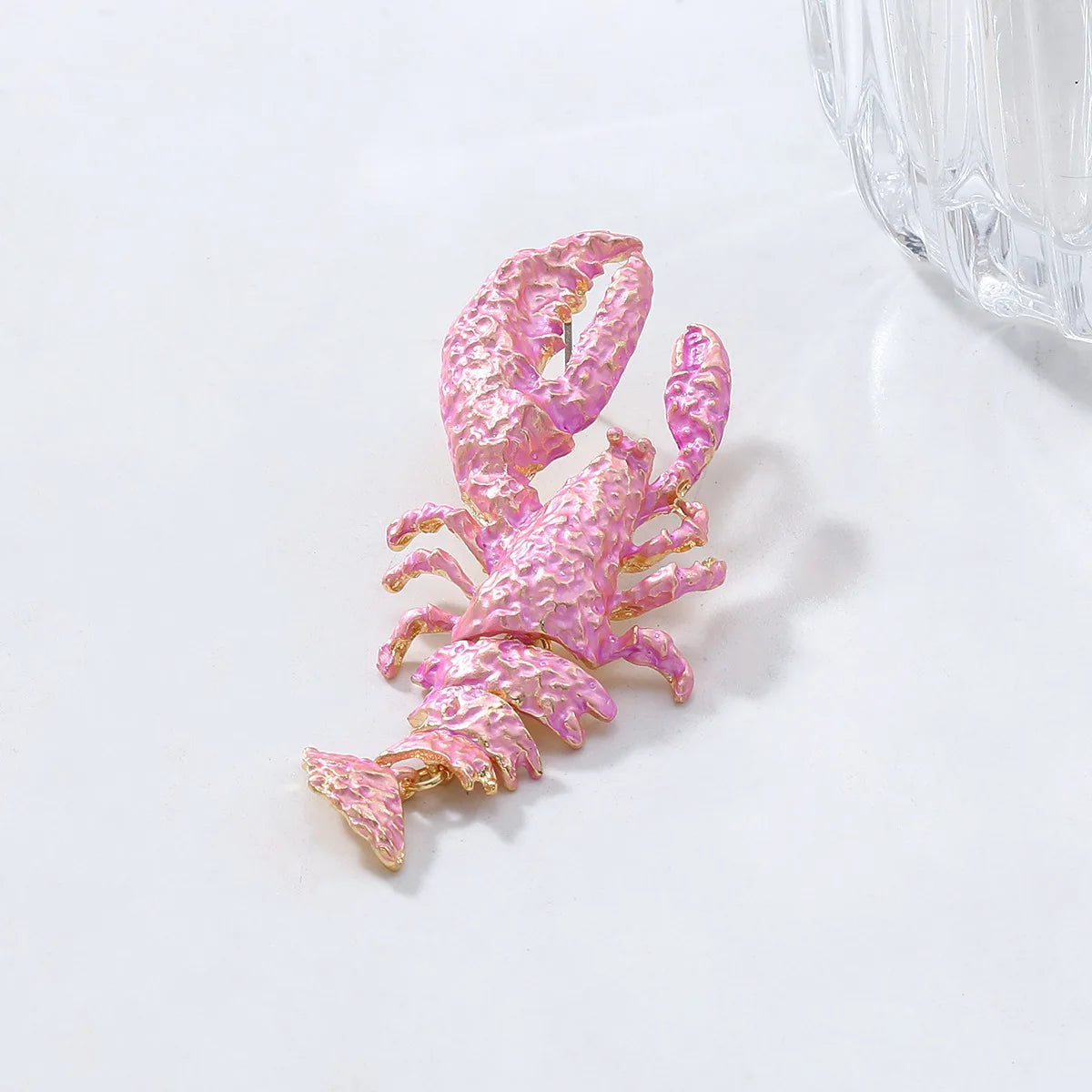 Enamel Lobster Ocean Drop Earrings Jewelry