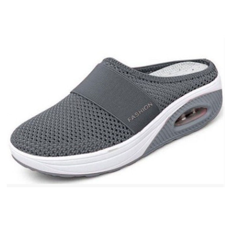 Women Wedge Slippers Anti-slip Premium Slippers Vintage Casual Female Platform Retro Shoes Plus Size Orthopedic Diabetic Sandals