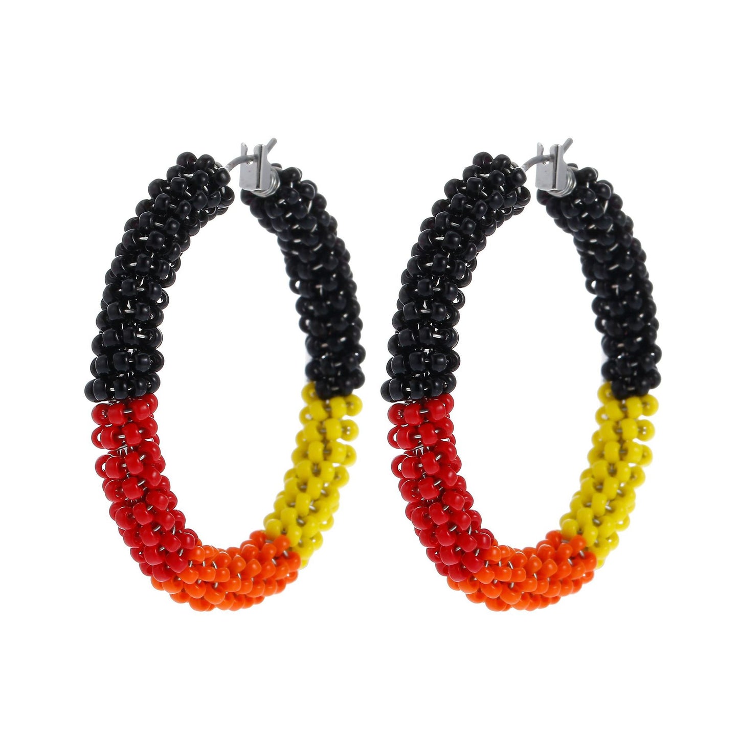 LIMAX Bohemian Earrings 2022 Beads Long Earrings Ethnic Style Drop Earings Fashion Jewelry Bijoux Femme Statement Earrings