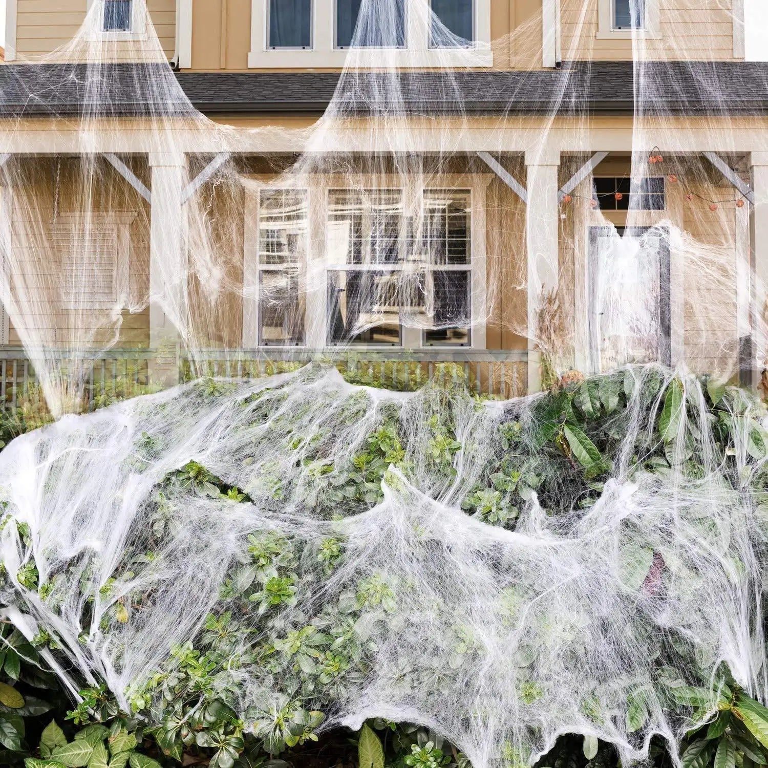 Halloween Decoration Party Accessories Decorations for Events Scream Festa Spider Web Black Outdoor Props Haunted House Spider - Charlie Dolly