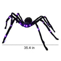 Light-up Spider Halloween Decoration,Big Lighted Spider for Scary Halloween Outdoor Indoor Yard Home Party Haunted House Décor - Charlie Dolly