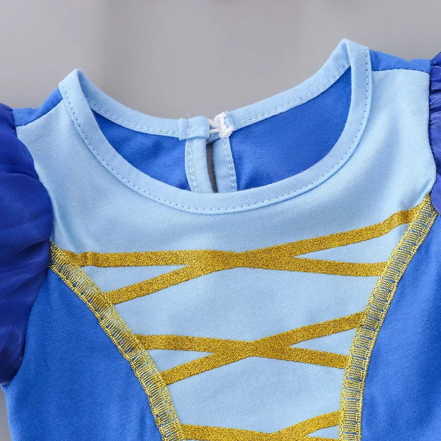 Baby Romper Tutu Dress with Headband Infant Baby Girl Princess Clothes Cute Design Kids Dress Halloween Party Costumes Outfit - Charlie Dolly