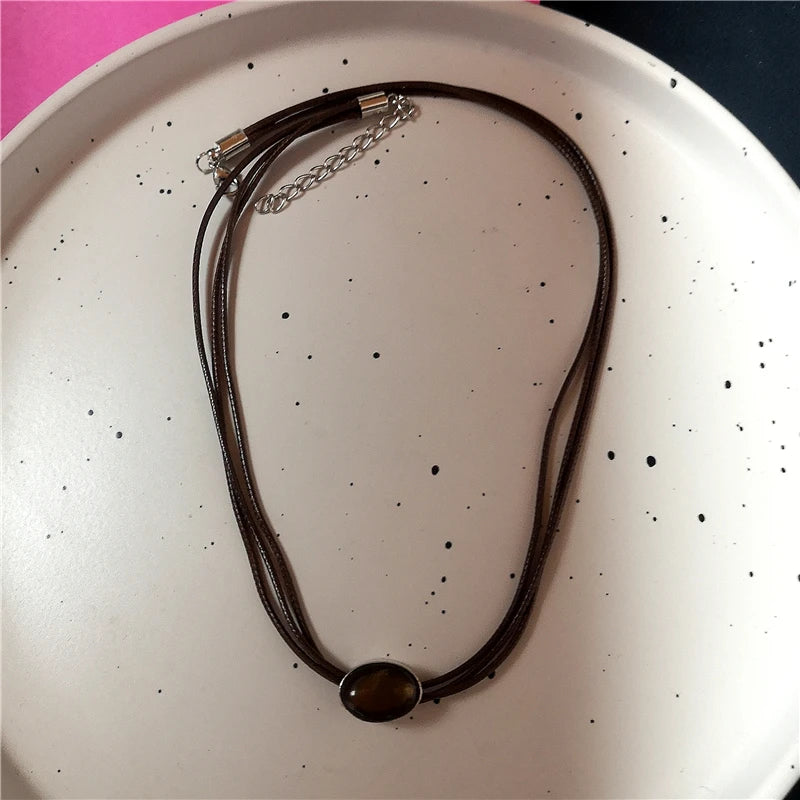Sun Cross Butterfly Charm Choker Necklace Jewelry