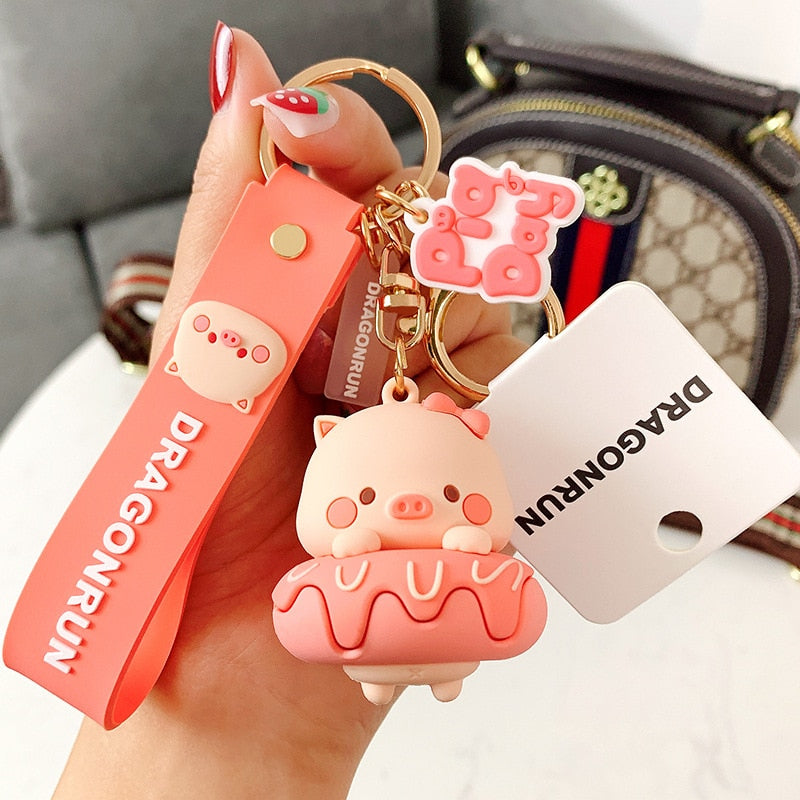 Regular Activities Kinds of Keychains Cute Doll Key Chain Ring Holder Beautiful Lovely Keyring Small Gifts Promotion
