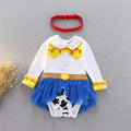 Baby Romper Tutu Dress with Headband Infant Baby Girl Princess Clothes Cute Design Kids Dress Halloween Party Costumes Outfit - Charlie Dolly