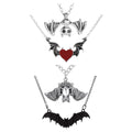 Gothic Bat Necklace for Women Men Punk Hip Hop Rock Vintage Metal Pendant Necklace Party Halloween Jewelry Gifts Cool Thing 2023 - Charlie Dolly