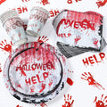 Halloween Black Lace Placemat Happy Halloween Party Decorations 2024 For Home Spider Web Tablecloth Kitchen Dining Table Covers - Charlie Dolly