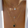 bls-miracle Bohemia Gold Color Multiple Styles Necklace For Women Multi-Layer Crystal Pendant Necklaces Set Jewelry Gifts - Charlie Dolly