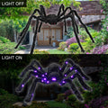 Light-up Spider Halloween Decoration,Big Lighted Spider for Scary Halloween Outdoor Indoor Yard Home Party Haunted House Décor - Charlie Dolly