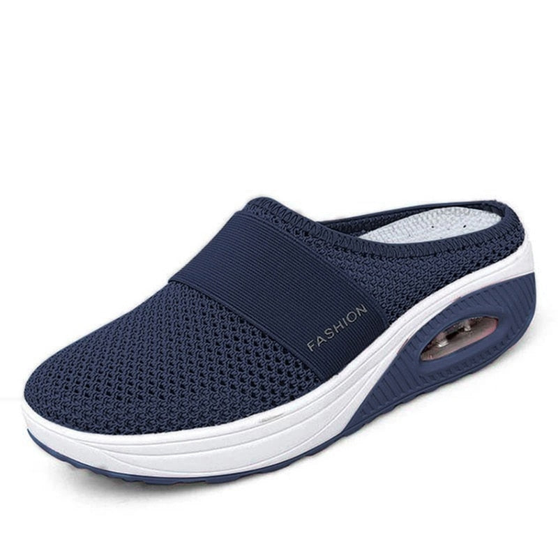 Women Wedge Slippers Anti-slip Premium Slippers Vintage Casual Female Platform Retro Shoes Plus Size Orthopedic Diabetic Sandals