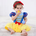 Baby Romper Tutu Dress with Headband Infant Baby Girl Princess Clothes Cute Design Kids Dress Halloween Party Costumes Outfit - Charlie Dolly