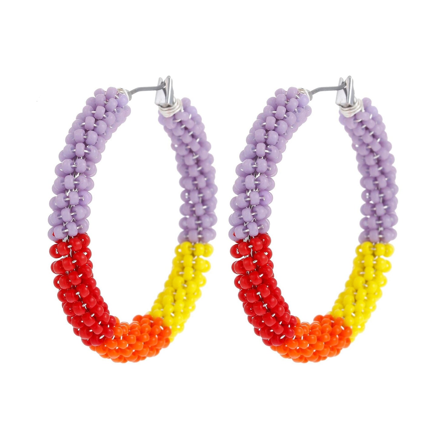 LIMAX Bohemian Earrings 2022 Beads Long Earrings Ethnic Style Drop Earings Fashion Jewelry Bijoux Femme Statement Earrings