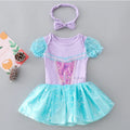 Baby Romper Tutu Dress with Headband Infant Baby Girl Princess Clothes Cute Design Kids Dress Halloween Party Costumes Outfit - Charlie Dolly