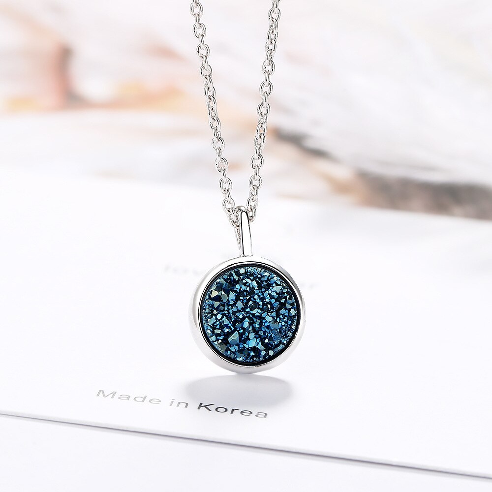 925 Sterling Silver Starry Sky Crystal Pendants Necklaces For Women Fashion Luxury Designer Jewelry Offers GaaBou - Charlie Dolly