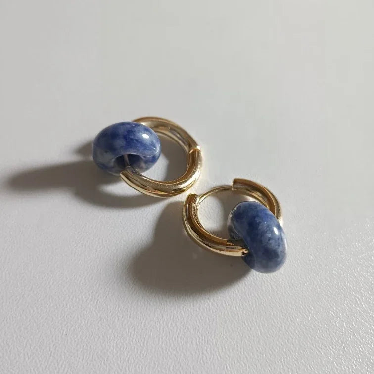 Turquoise Hoop Earrings