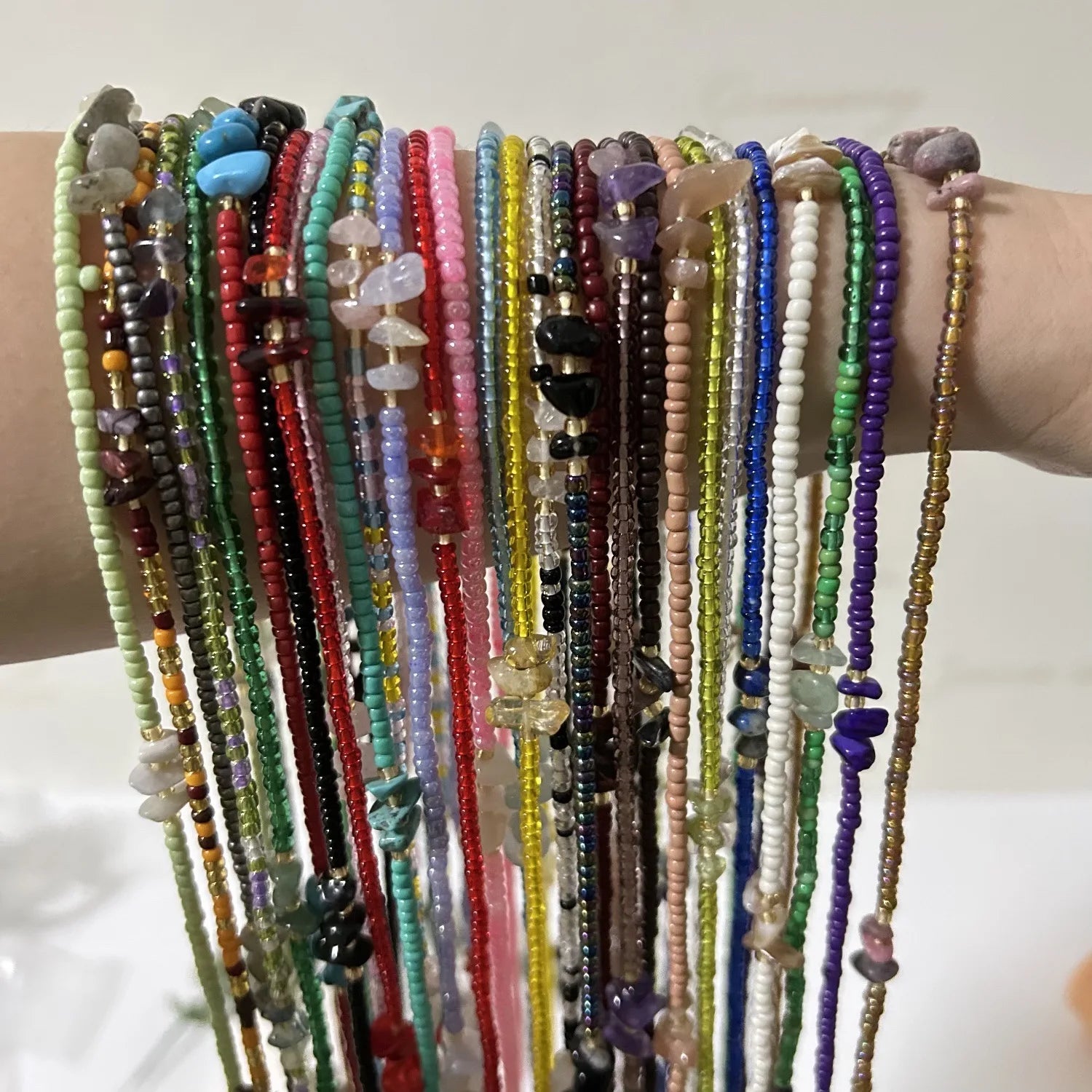 Crystal Stone Boho Waist Chain