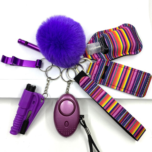 Self-Defense Bulk Accessories Pe Defensive Self Defense Keychain Set Women