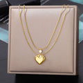Stainless Steel Geometry Star Moon Butterfly Pendant Multilayer Chain Choker Necklace For Women Wedding Accessories Dropshipping - Charlie Dolly