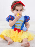 Baby Romper Tutu Dress with Headband Infant Baby Girl Princess Clothes Cute Design Kids Dress Halloween Party Costumes Outfit - Charlie Dolly