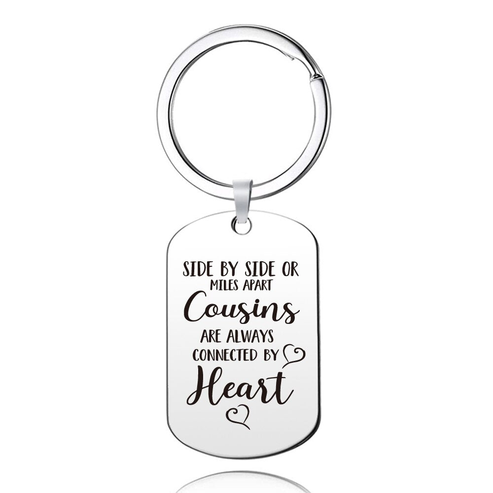 Wolf Friends Key Chains Keyring Keychain Fashion Jewelry Key chain Family Christmas Graduation Gift