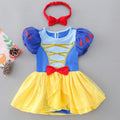 Baby Romper Tutu Dress with Headband Infant Baby Girl Princess Clothes Cute Design Kids Dress Halloween Party Costumes Outfit - Charlie Dolly