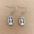 Earrings for Women Girls Drop Dangle Teens Charm Gift Party Simple Punk Cool Halloween Skull Cross Horror Skeleton Death Bat - Charlie Dolly
