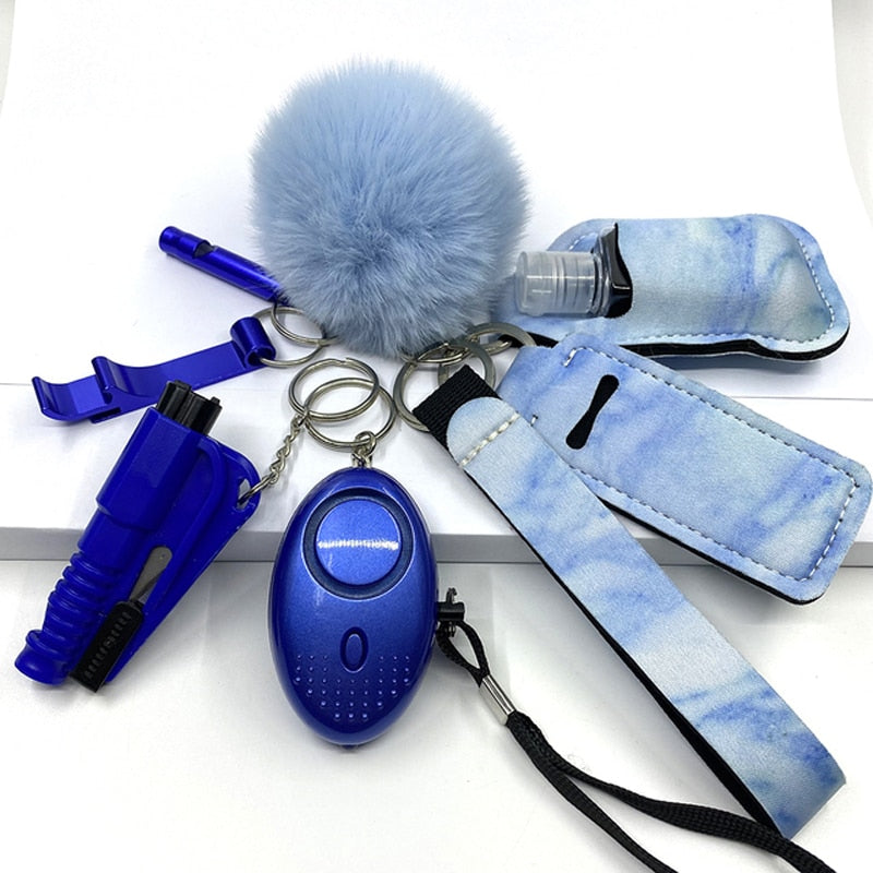 Llavero Defensa Personal Wristlet Vendors Safety Accessories Taserself Defense Keychain for Women