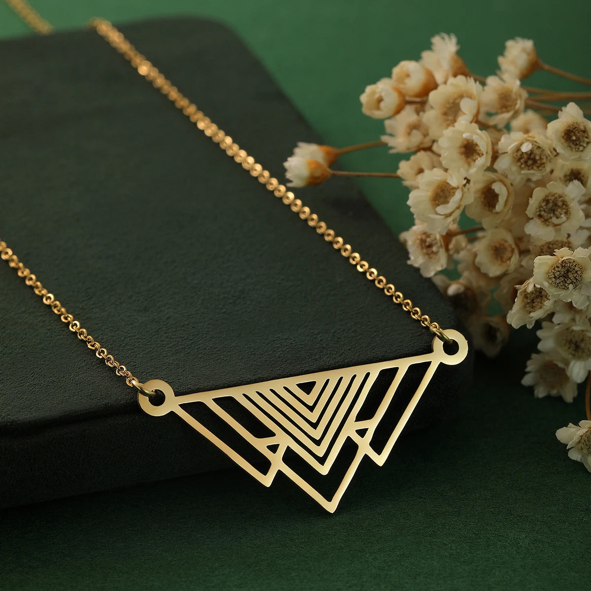 Dainty Lotus, Books, Phoenix & Comedy Tragedy Mask Pendant Necklace, Symbolic Choker Set