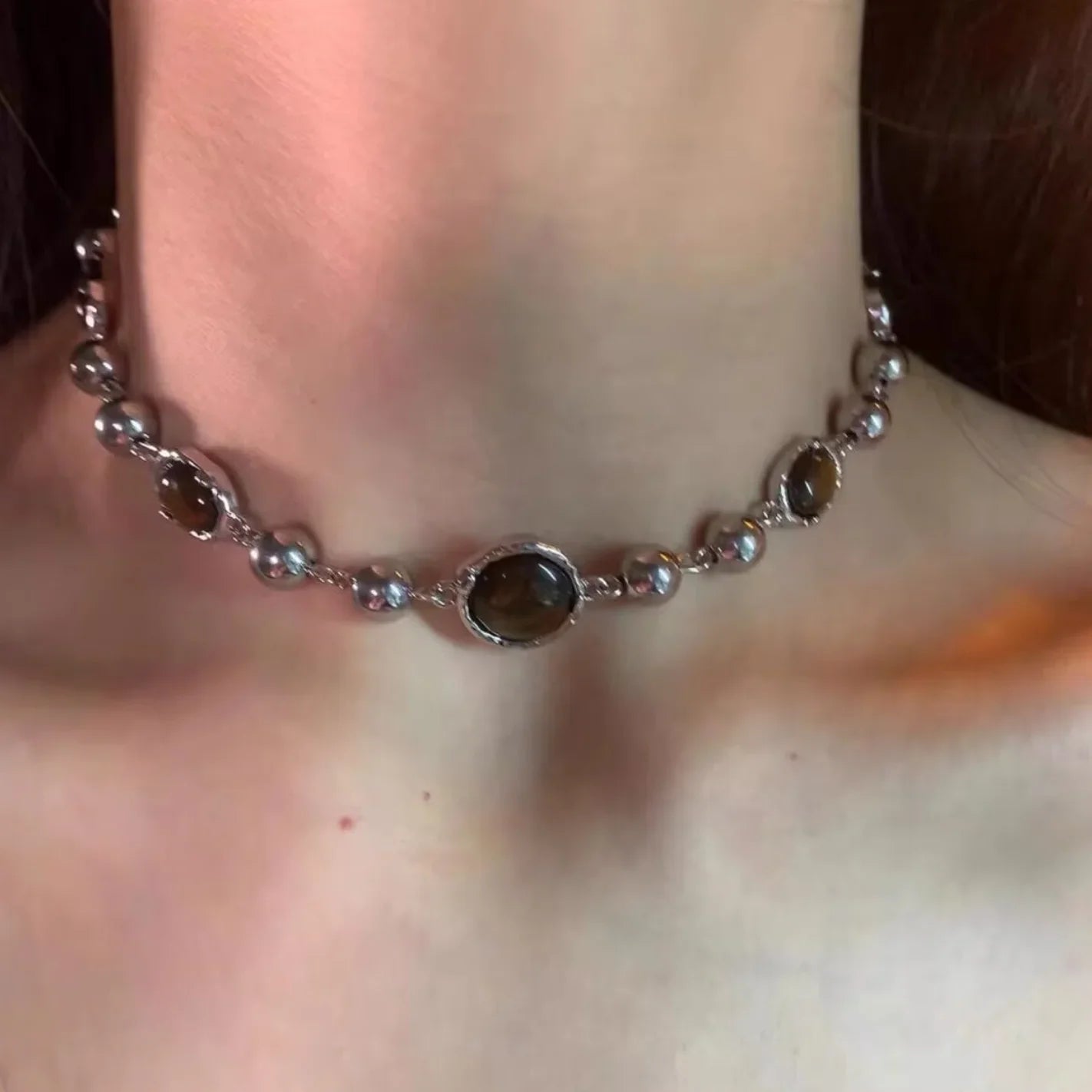 Sun Cross Butterfly Charm Choker Necklace Jewelry