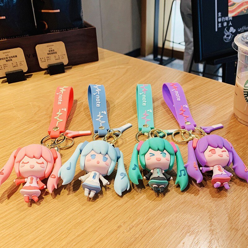 Cartoon Guardian Bella Keychain Cute Sleeping Angel Doll Delicate Keyring for Women Girl Backpack Charm Key Chains Gifts