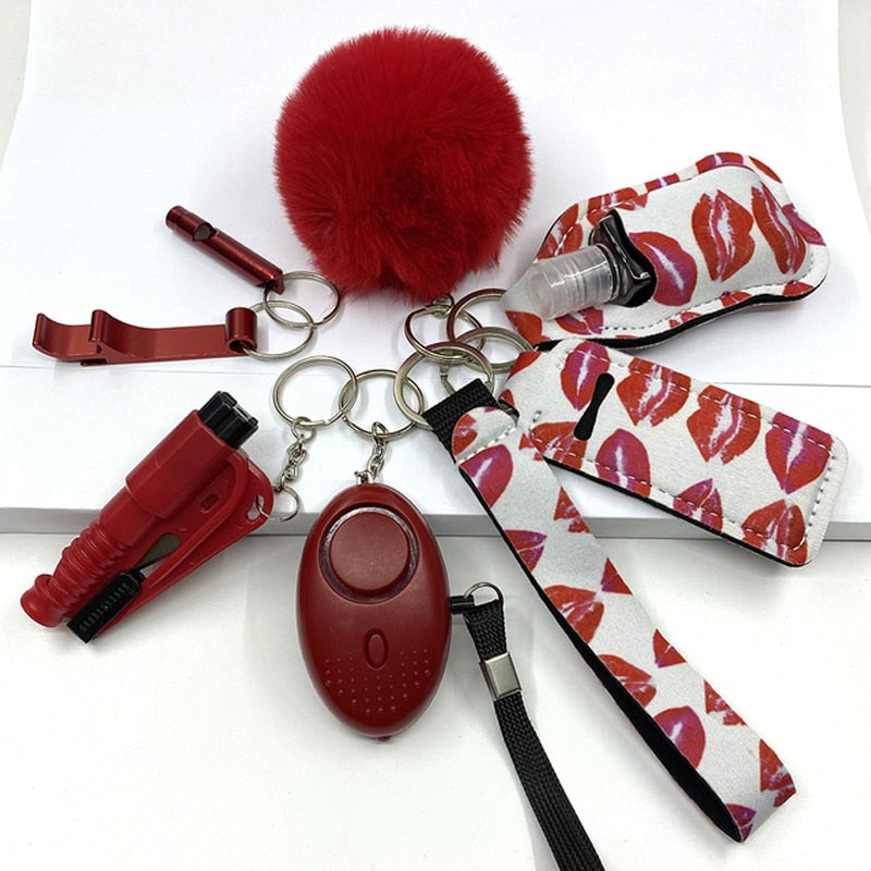 Self-Defense Bulk Accessories Pe Defensive Self Defense Keychain Set Women