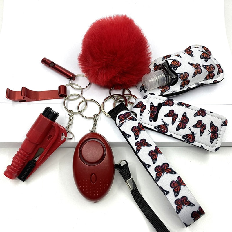Self-Defense Bulk Accessories Pe Defensive Self Defense Keychain Set Women
