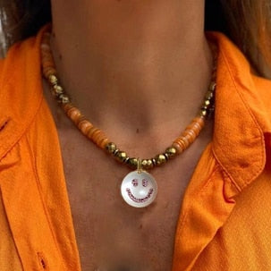 Luxury Mens Jewellery evil eye Pendant Necklace Men Classic Necklace Jewelry Gift Jewelry for Women Collares Para Mujer Quartz
