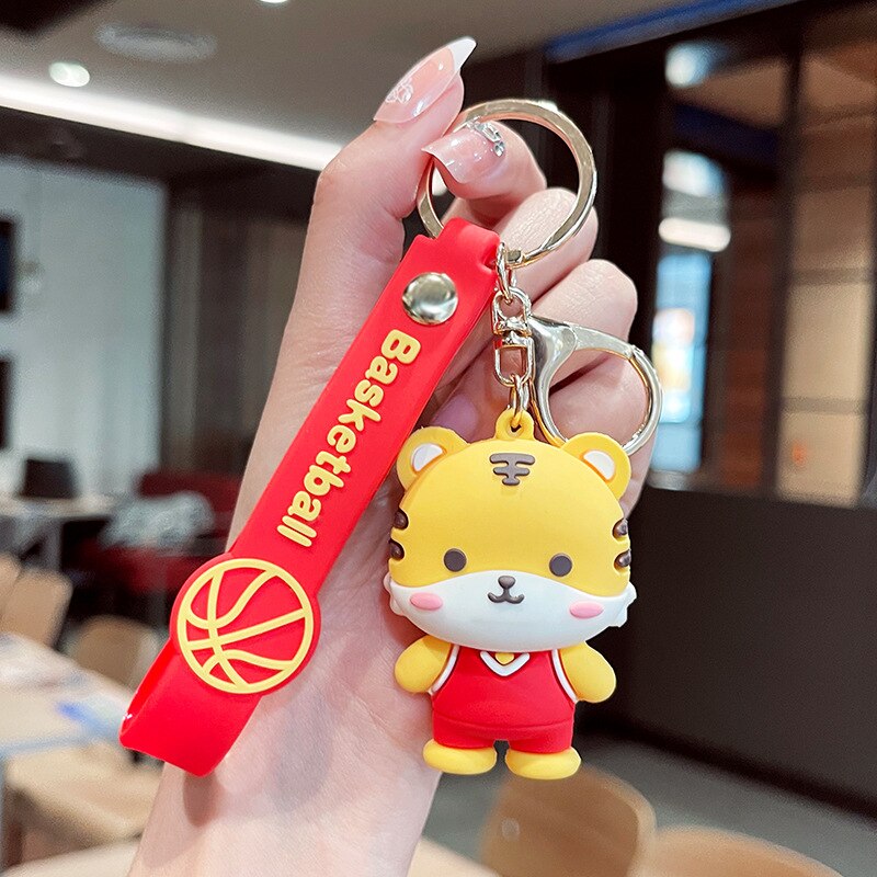 Regular Activities Kinds of Keychains Cute Doll Key Chain Ring Holder Beautiful Lovely Keyring Small Gifts Promotion