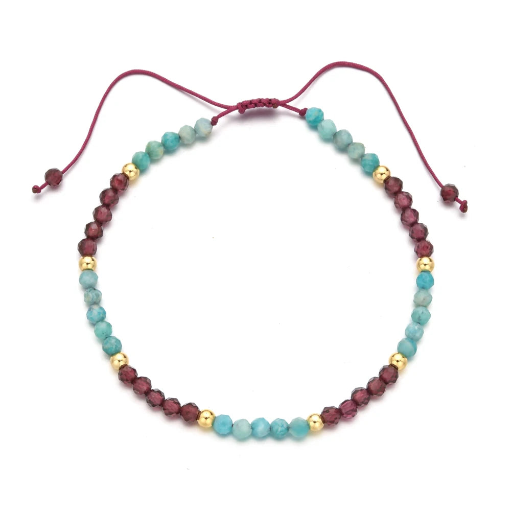 Tourmaline Yoga Beaded Bracelet
